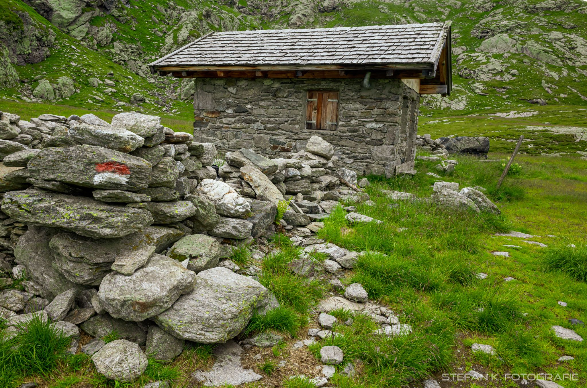 Hirtenhütte im Lazinser Tal